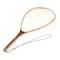 Leisure Sports Landing Fly Fishing Net Equipment, Clear Rubber Mesh, Wooden Handle Angler Tool for Catch and Release 330297HXR - alternate 1